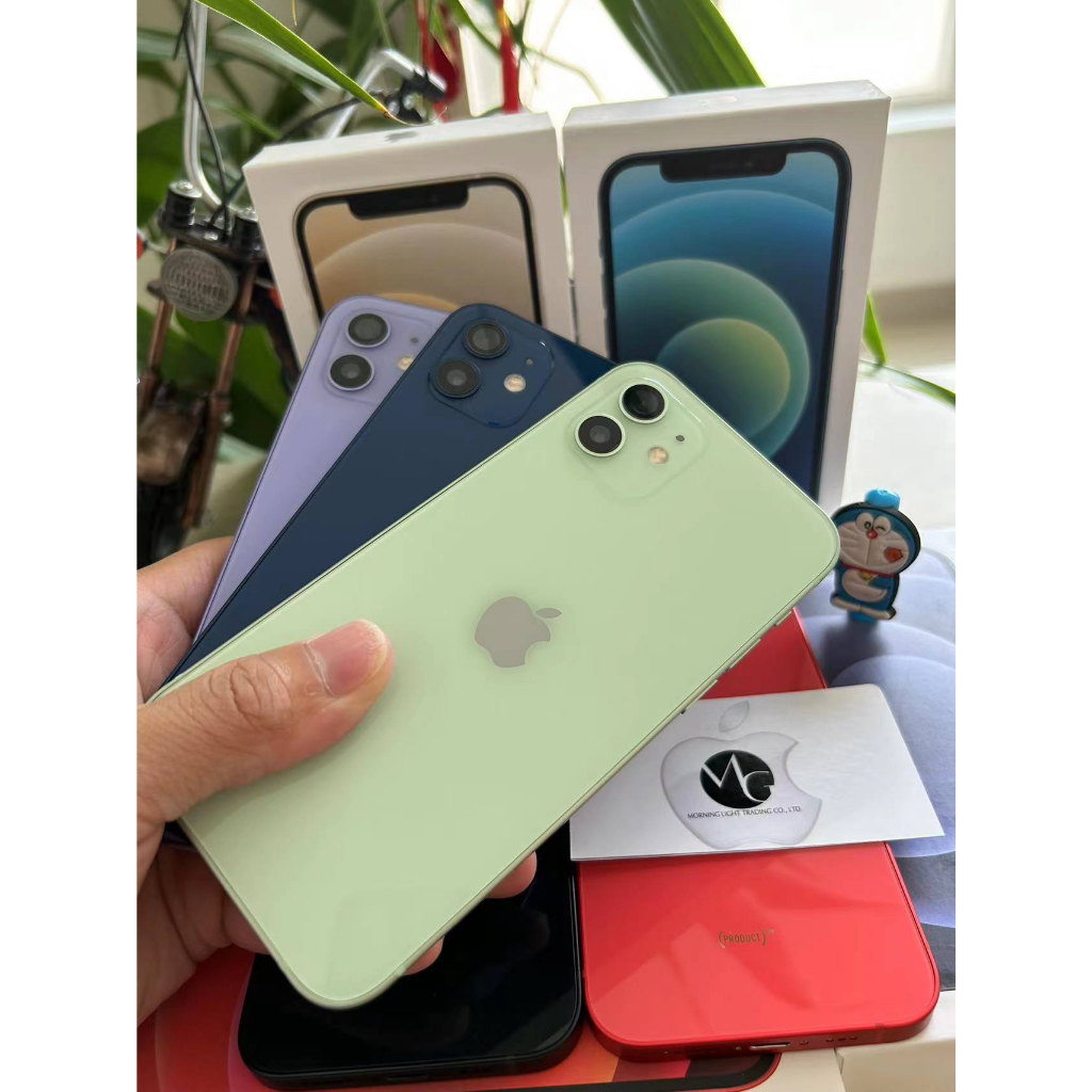 iPhone 12 256GB SILENT【Fullset Perfect Condition】Second Like New Original 100%mulus normal  3UTOOLS All Green handphone bekas