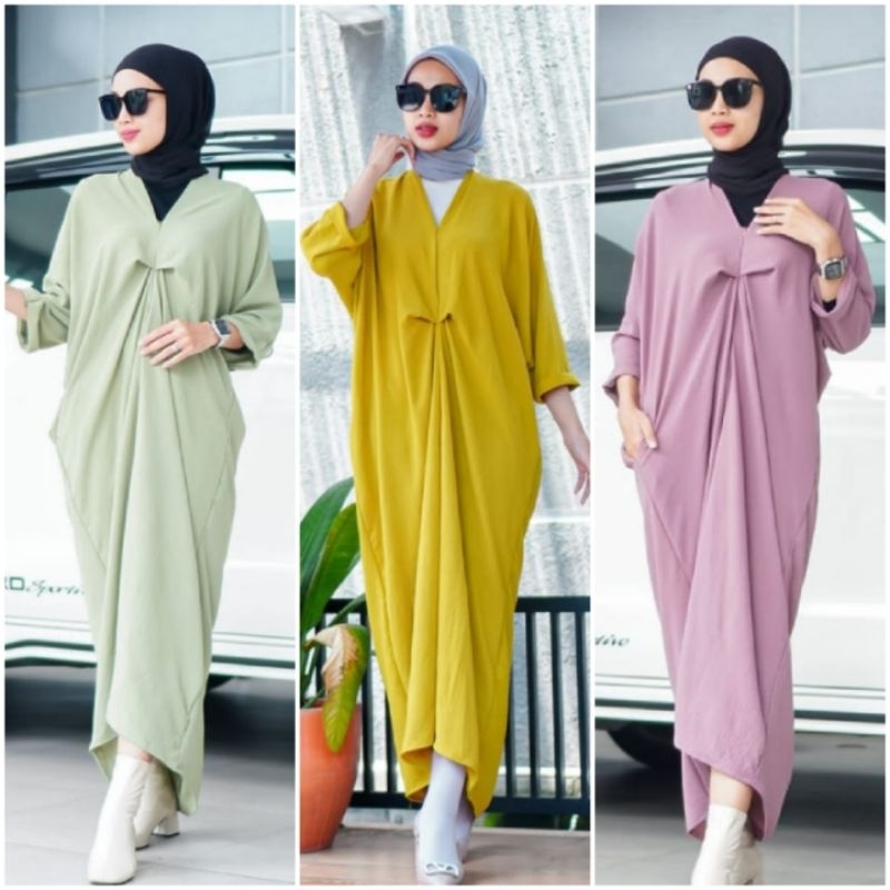 BISA COD GALERIAZKIYA AISY KAFTAN/ KAFTAN CRINCKLE/ DRESS KAFTAN CRINGKLE AIRFLOW/ KAFTAN SIMPLE POL