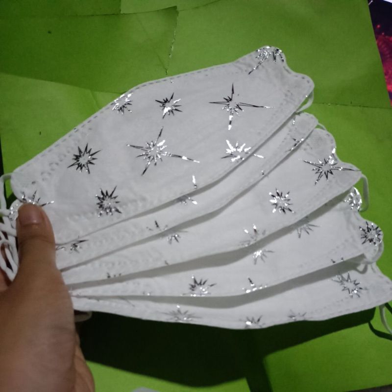 masker kf94 bintang silver