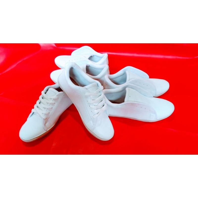 SEPATU SNEAKERS WANITA PUTIH POLOS