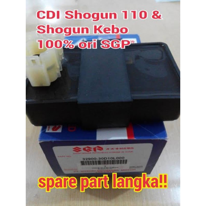 CDI UNIT SUZUKI SHOGUN KEBO / SHOGUN 110 (SGP)