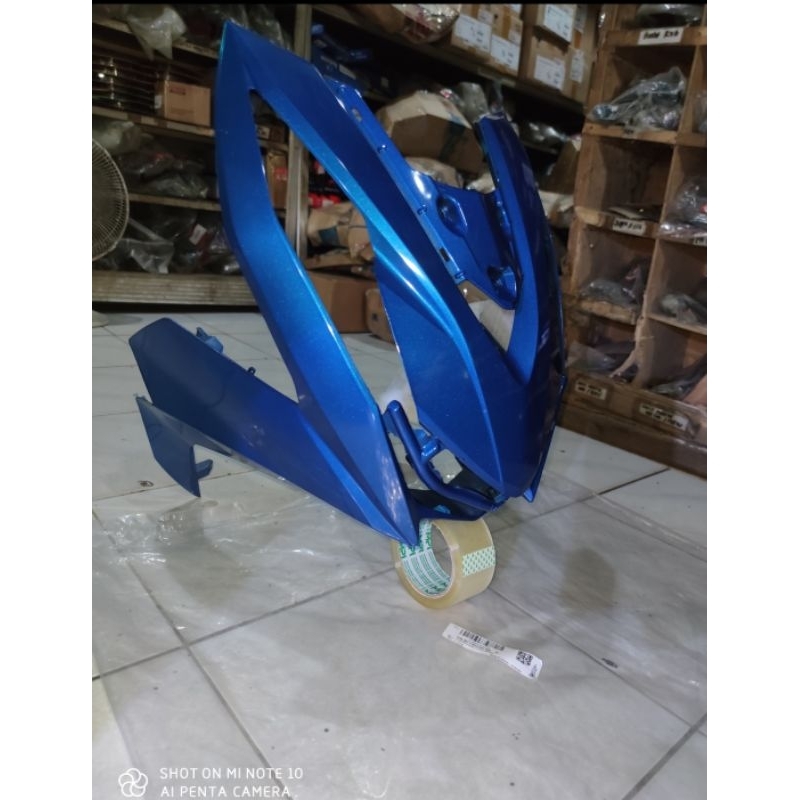 Tameng Beat New Deluxe Tahun 2020 Biru Kualitas Original