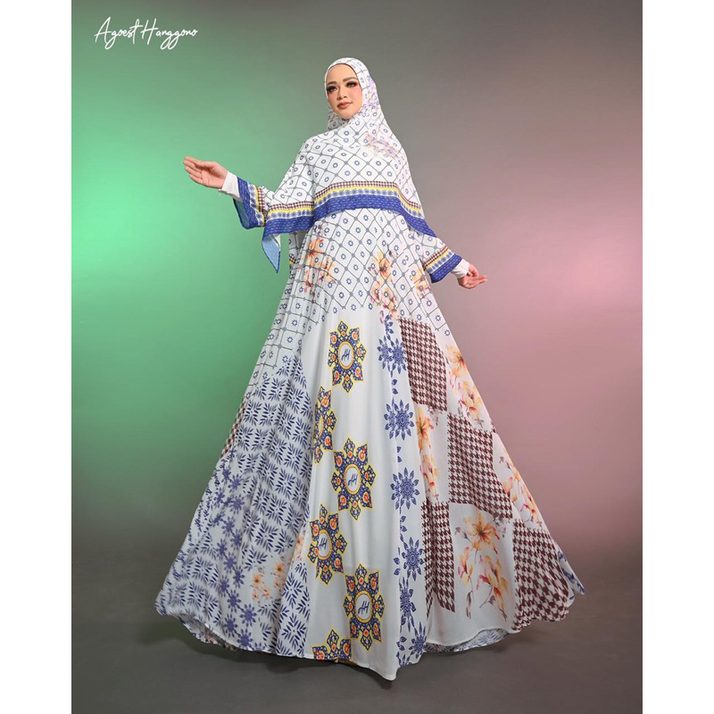 Gamis syari original by agoest hanggono - luxury series by agoest hanggono - agoest hanggono terbaru