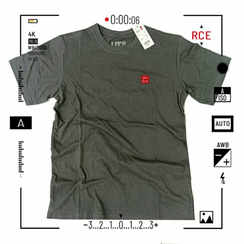 KAOS BRANDED PREMIUM UNIQLO, NVD ,PRIA LENGAN PENDEK DEWASA (bahan katun 24 Soft)