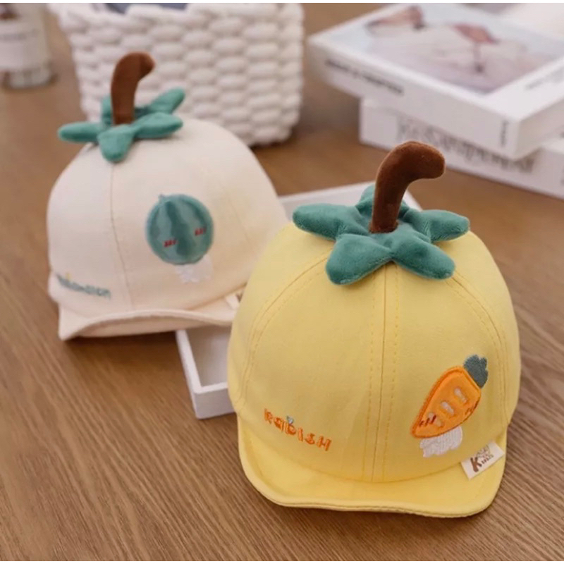 Topi Anak Buah Fruity 3D Import