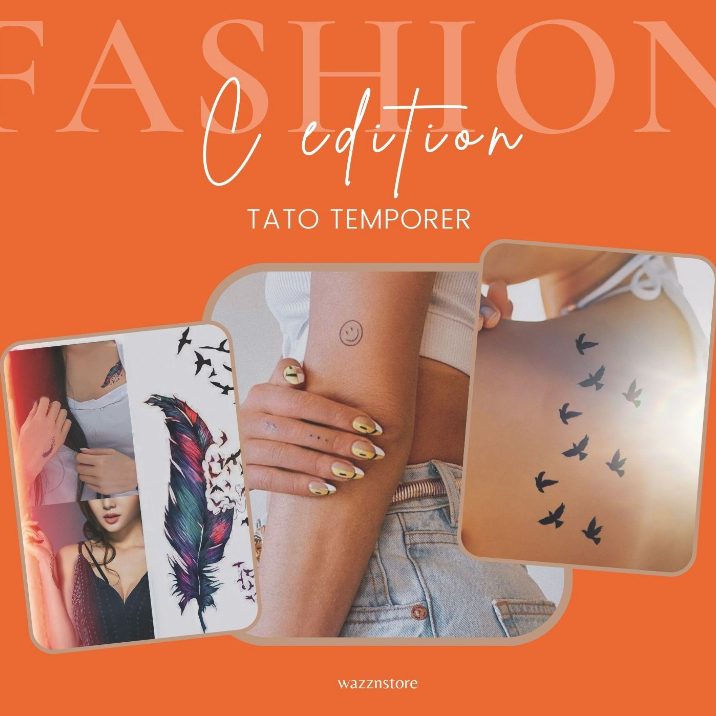 COD tatto temporer kecil C / tato temporary tahan air /Fake tatto / tatto palsu Grosir/stiker tatto