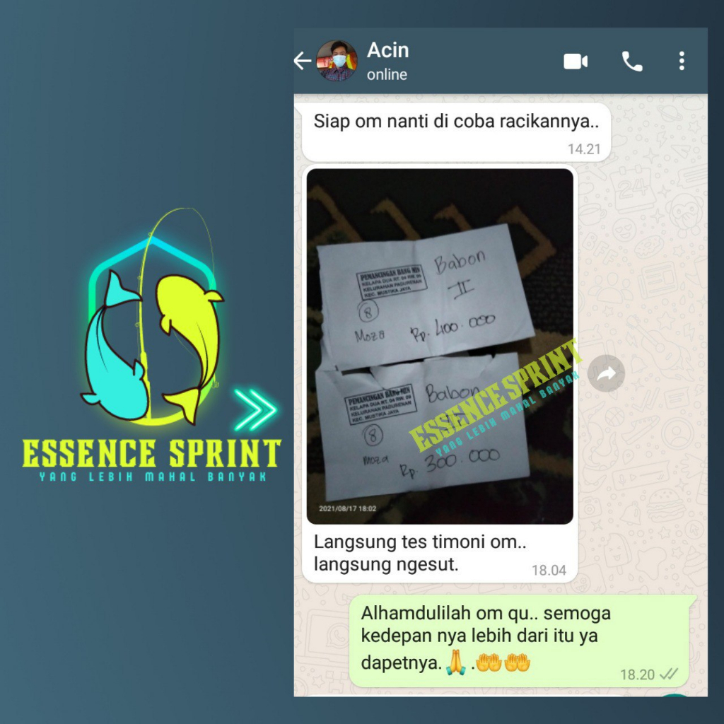RK Essen Ikan Nila - Esen Nila Liar & Kolam Bisa Untuk Semua Umpan