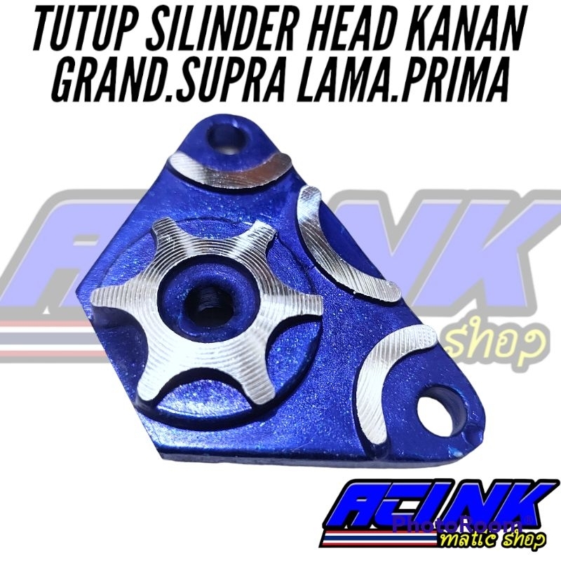 adaptor pendingin mesin oil cooler honda bebek supra grand prima legenda star impressa / tutup baut platuk grand