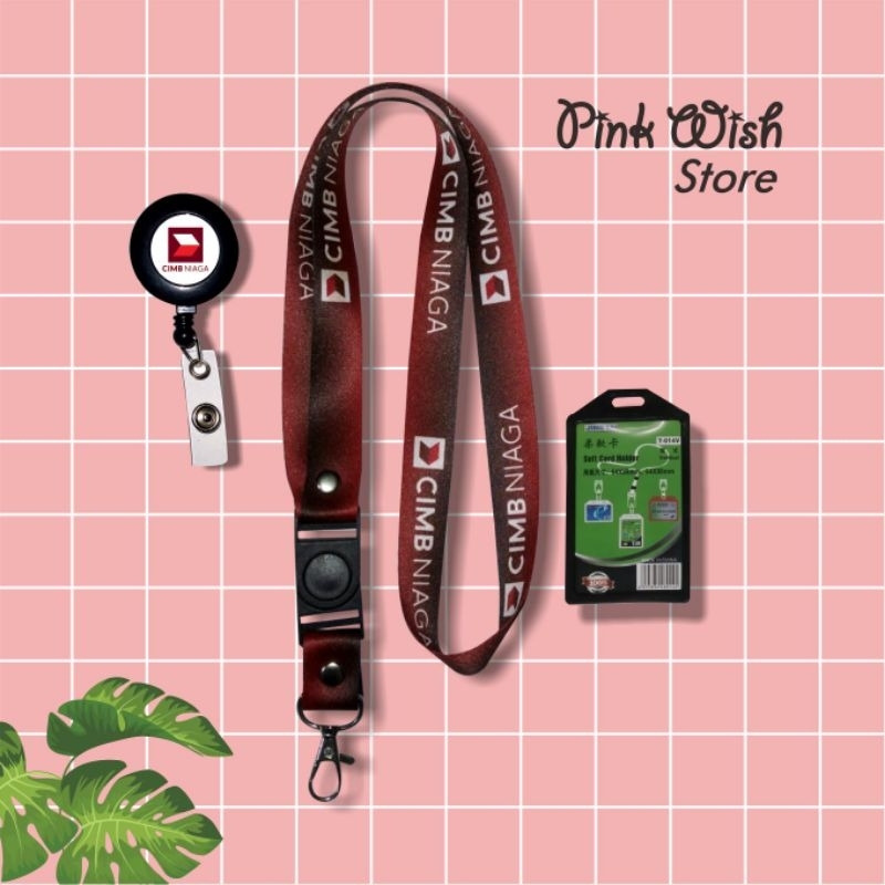 

Tali Idcard CIMB NIAGA / Lanyard CIMB NIAGA / Tali Cimb Niaga / Tali Gantungan Cimb [READY STOCK] TERMURAH!! Beli Eceran Rasa Grosir