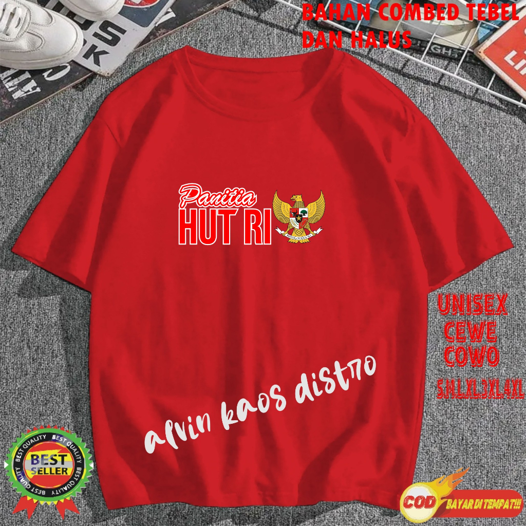 Beli 10 Pc Gratis 1 Pc Hut RI 78 Kaos Terlaris 17 Agustus 1945 78 Kemerdekaan Indonesia Kaos Merah Putih Hitam Kaos Cewek Cowok Anak03