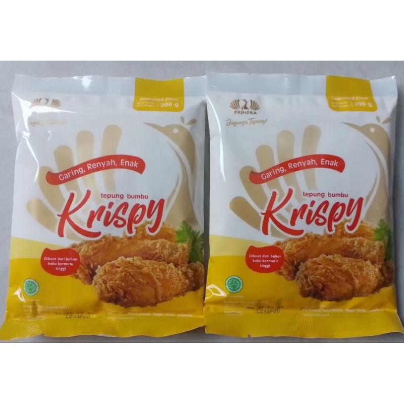 

Primera Tepung Bumbu Crispy 200 gram serbaguna