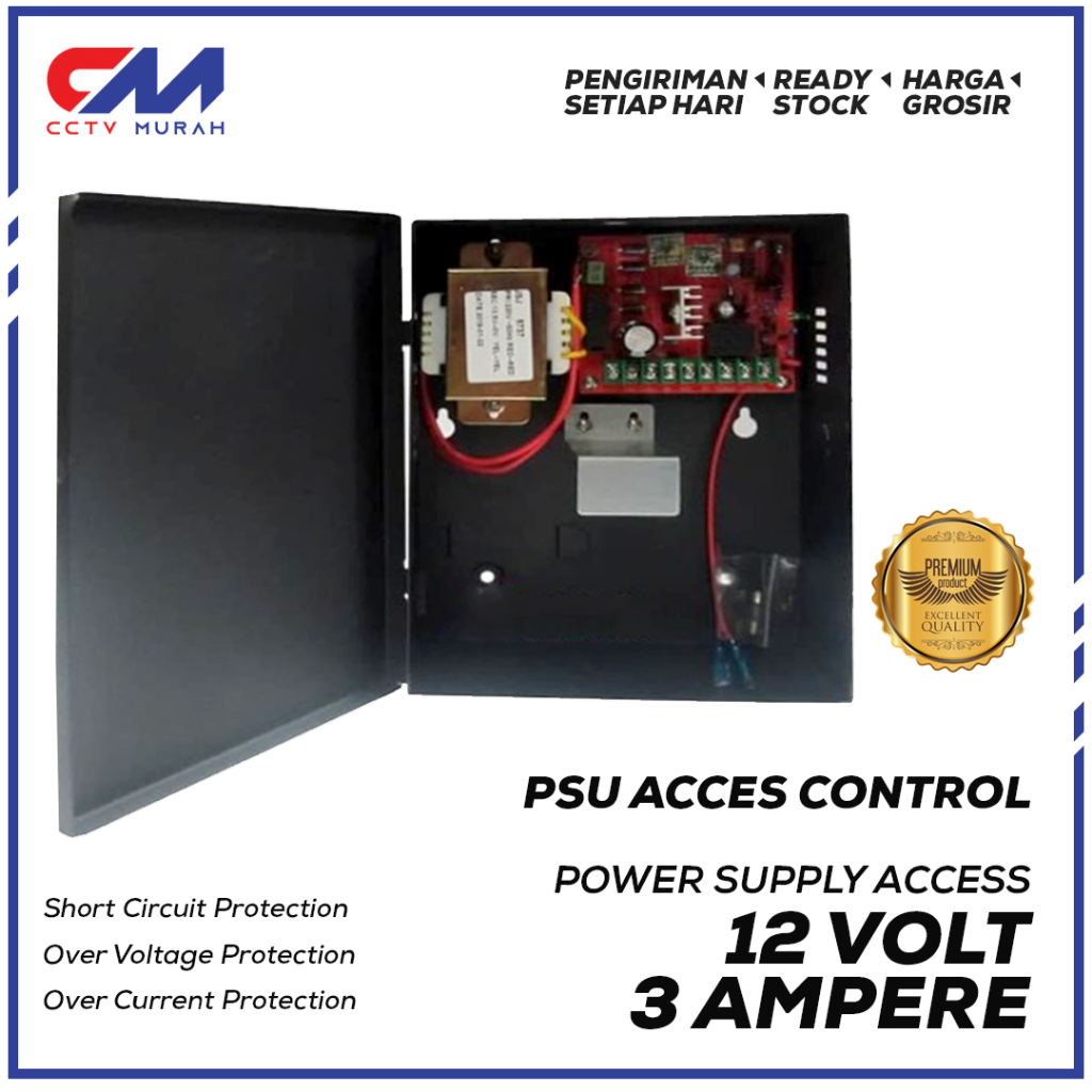 POWER SUPPLY ACCES CONTROL 3A+ACCU