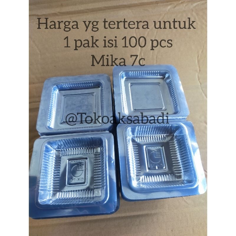 MIKA GOYEN 7C ISI 100 PCS/MIKA KUE KECIL/MIKA TERMURA/MIKA PUDING/MIKA AGAR