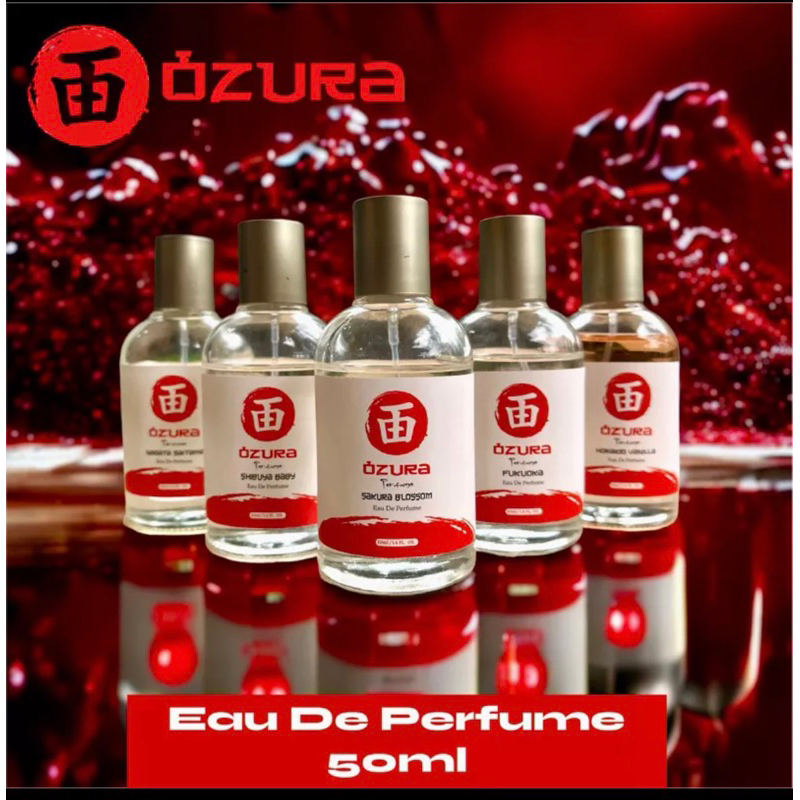 PARFUM OZURA UNISEX 50ml / WANGI TAHAN LAMA( BPOM )