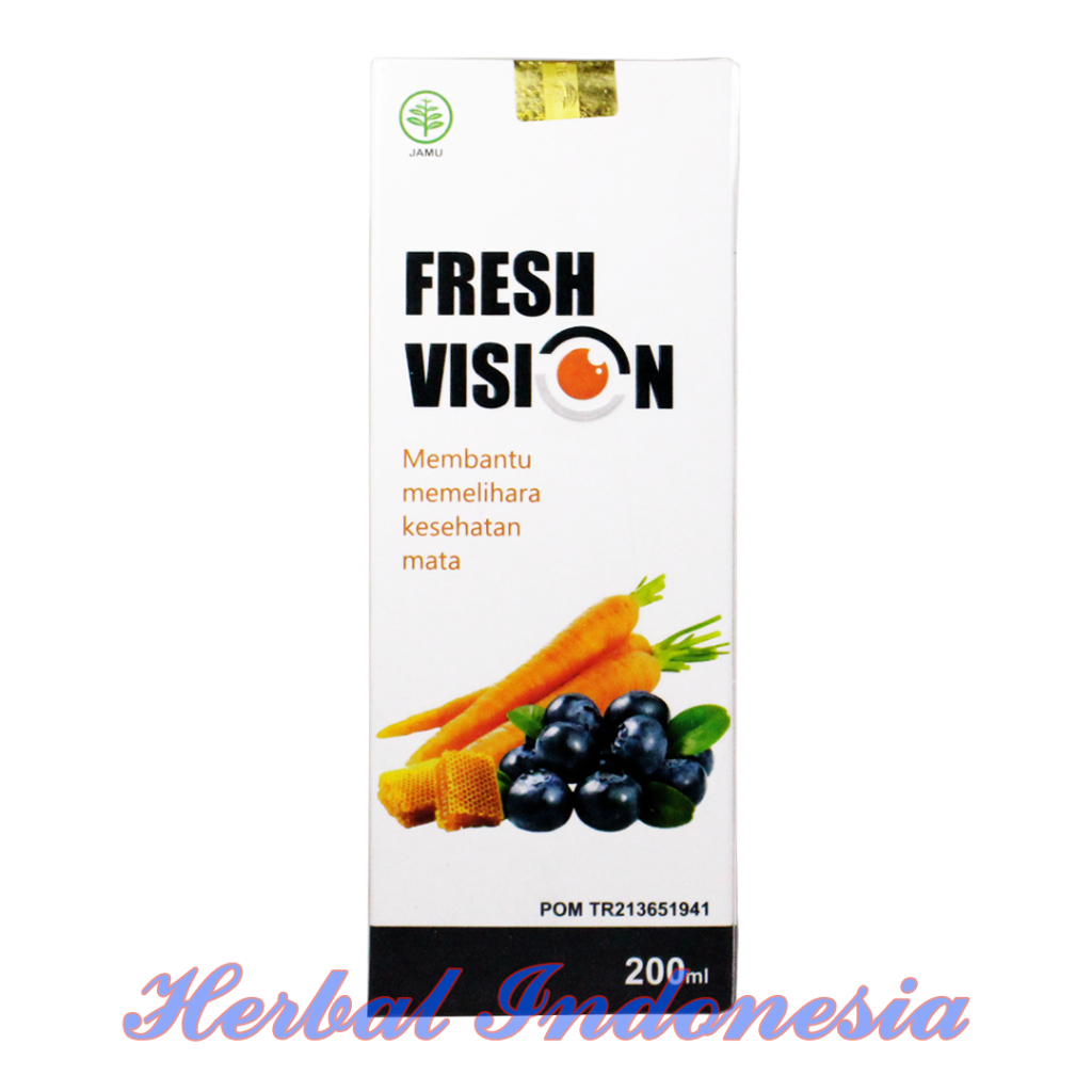 Madu Fresh Vision 200ml - Suplemen Madu - Bantu Atasi Mata Minus