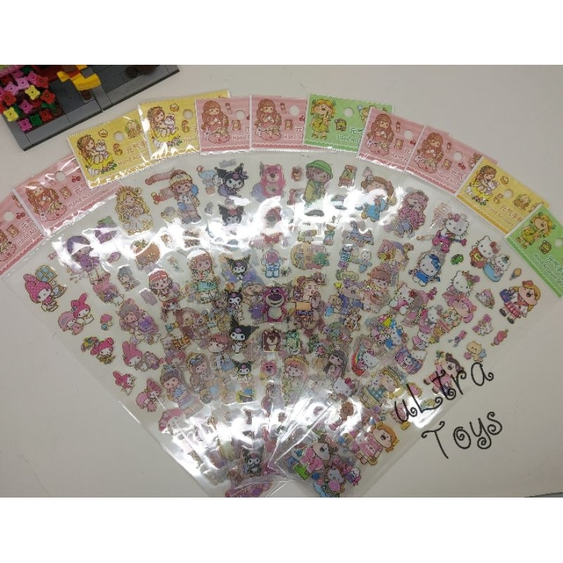 [ULTRATOYS] STICKER LEMBARAN MURAH LUCU