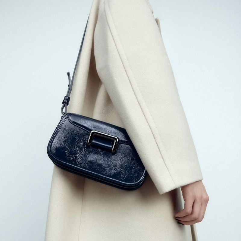 ZRA METAL DETAIL CROSSBODY BAG