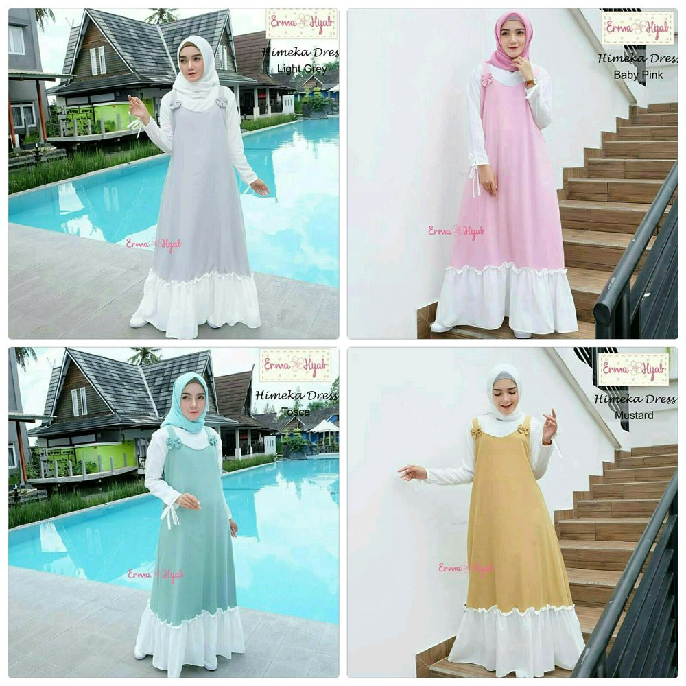 MRA - CLARISA DRESS 6 VARIAN WARNA CLARISSA TERLARIS