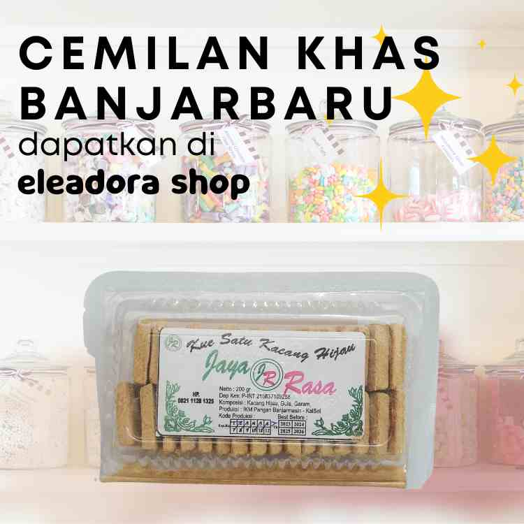 

Kue Satu Kacang Hijau Jaya Rasa Asli Banjarmasin