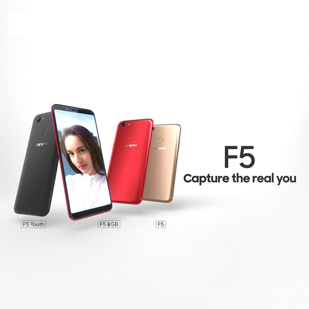 OPPO F5 Gold RAM 6/128GB GARANSI TOKO 1 TAHUN ORIGINAL BARU HANDPHONE Dengan 6.0inches Ukuran layar Dengan Kapasitas baterai 3200mAh