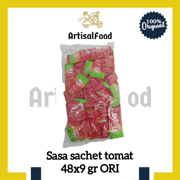 

SASA SACHET TOMAT 48x9gr BESAR ORI saus saos