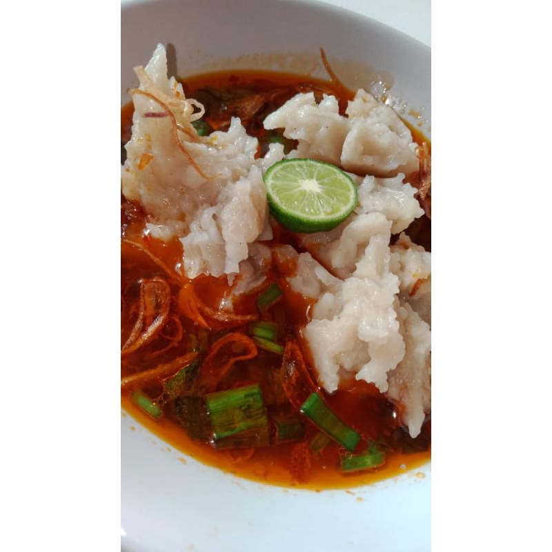 

bakso ikan tenggiri kriting besar isi 10