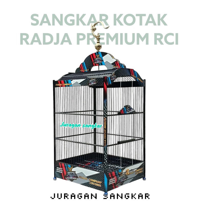 SANGKAR KANDANG KOTAK PREMIUM RADJA RCI