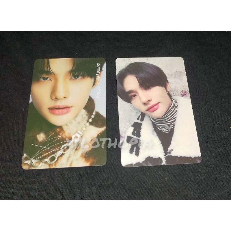 PHOTOCARD HYUNJIN STRAYKIDS OFFICIAL PC HYUNJIN Dfesta