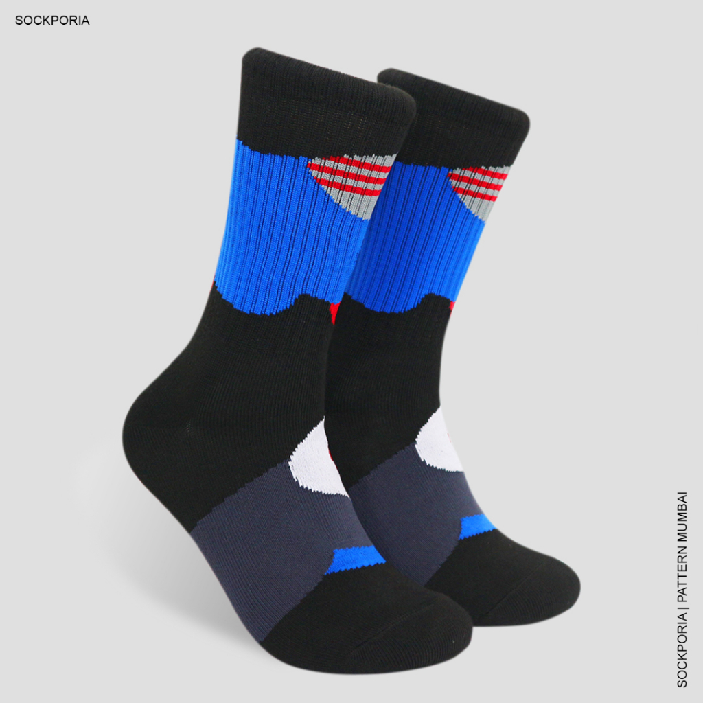 Slop Kaos Kaki Motif Tribal - Mumbai