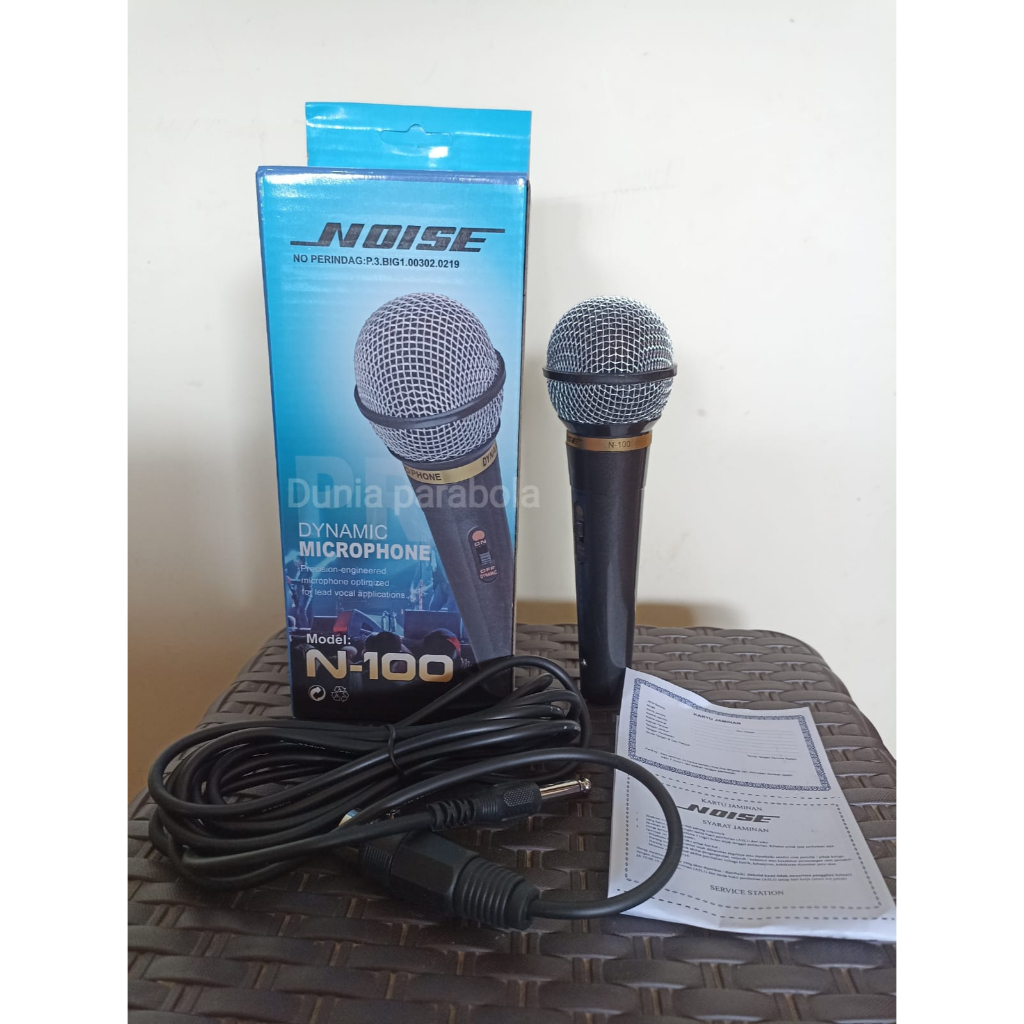 Mic Noise Dynamic N100 Microphone Noise Dynamic N-100 Kwalitas bagus MURAH