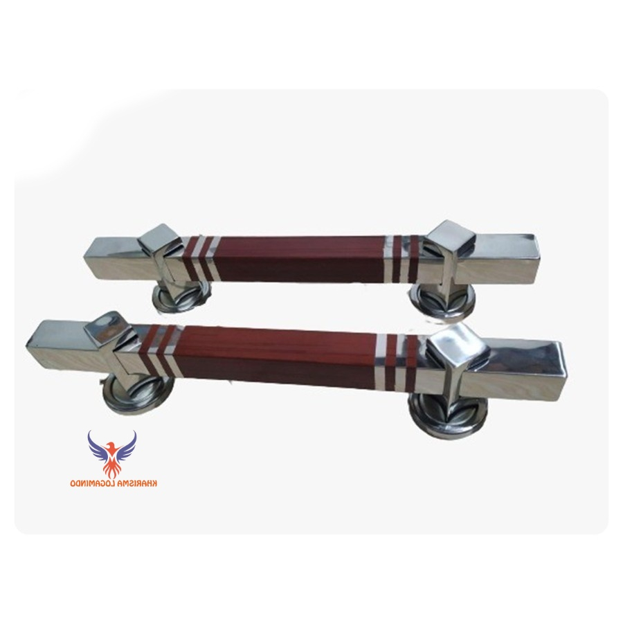 3041 MAHONI (PETAK) Handle Pintu Rumah /Tarikan Pintu/Gagang Pintu DUA