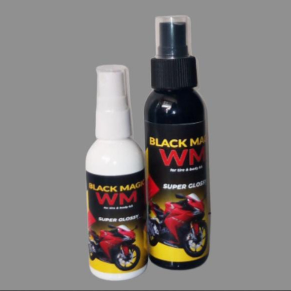WM BLACK MAGIC SUPER SHINE/Pengkilap Body Motor & Mobil / Semi Nano Coating