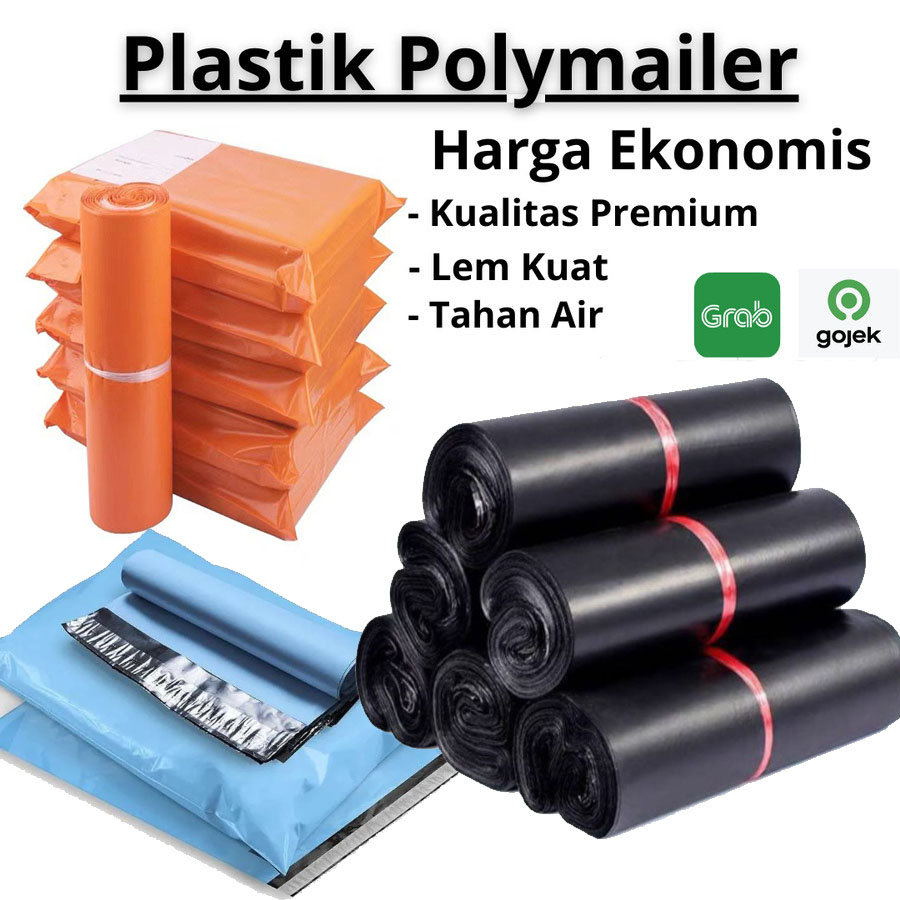 

Plastik Polymailer/Kantong Plastik Packing Olshop UK 20X30CM 100 PCS