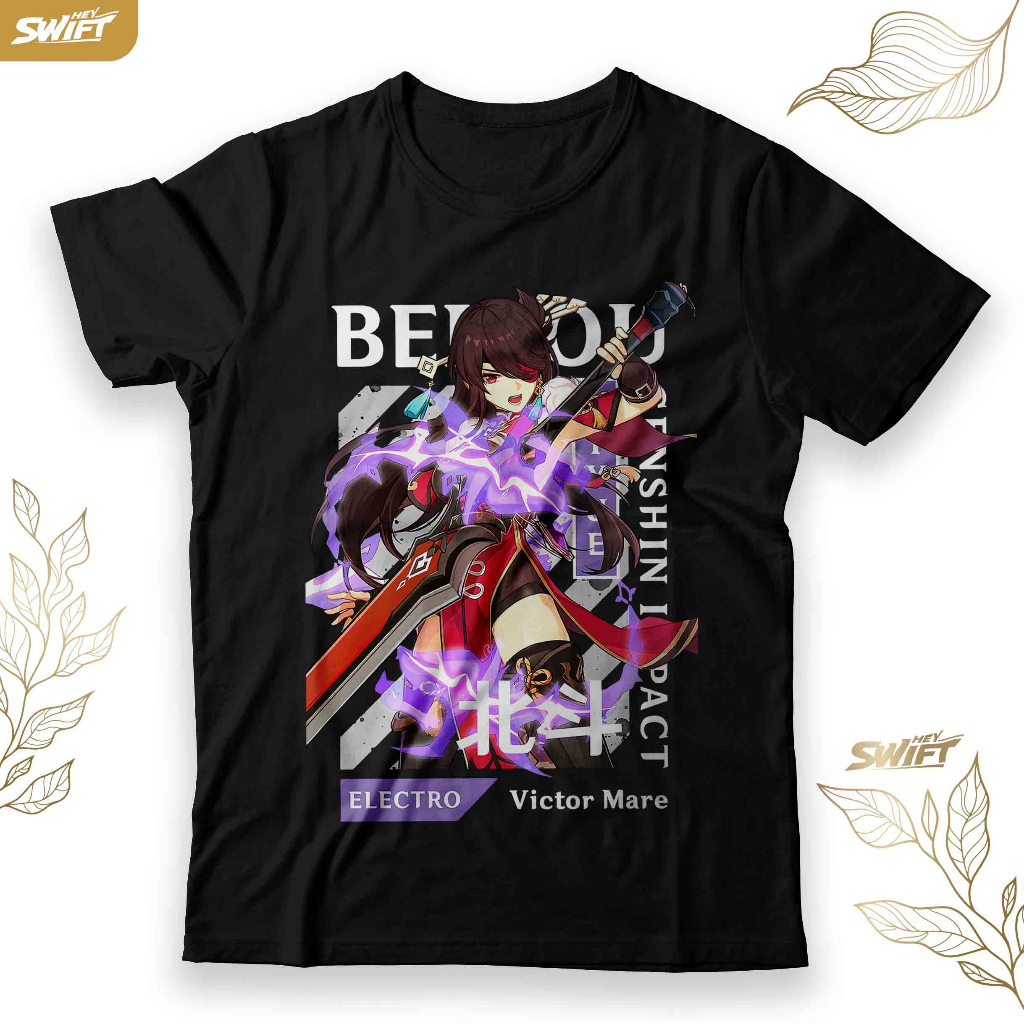 KAOS Beidou - Genshin Impact TSHIRT BAJU DISTRO
