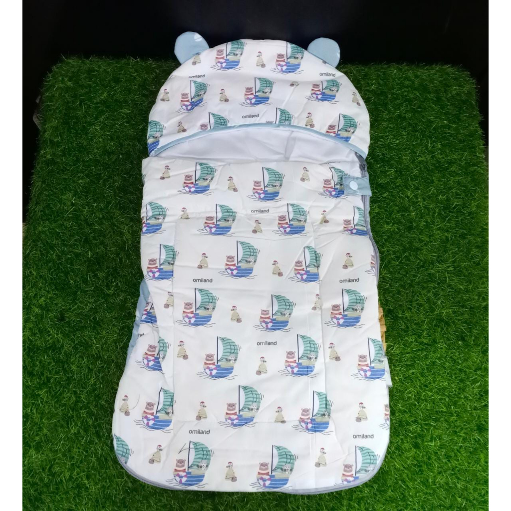 Omiland  Sleeping Bag Sailor Series/Baby Blanket / Selimut bayi