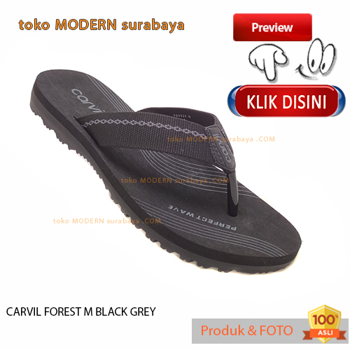 Sandal pria casual sandal jepit spons CARVIL FOREST M