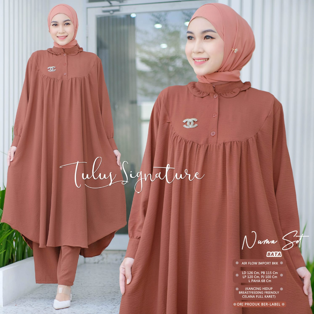 EMRIZ SET setelan one set original produk by tulus signature