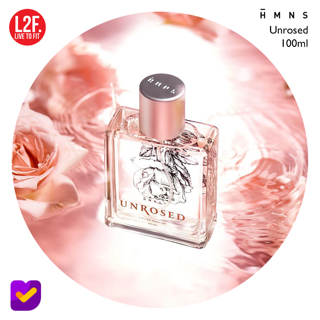 Parfum HMNS Unrosed 100ml Eau De parfum Original (Gratis Voucher)