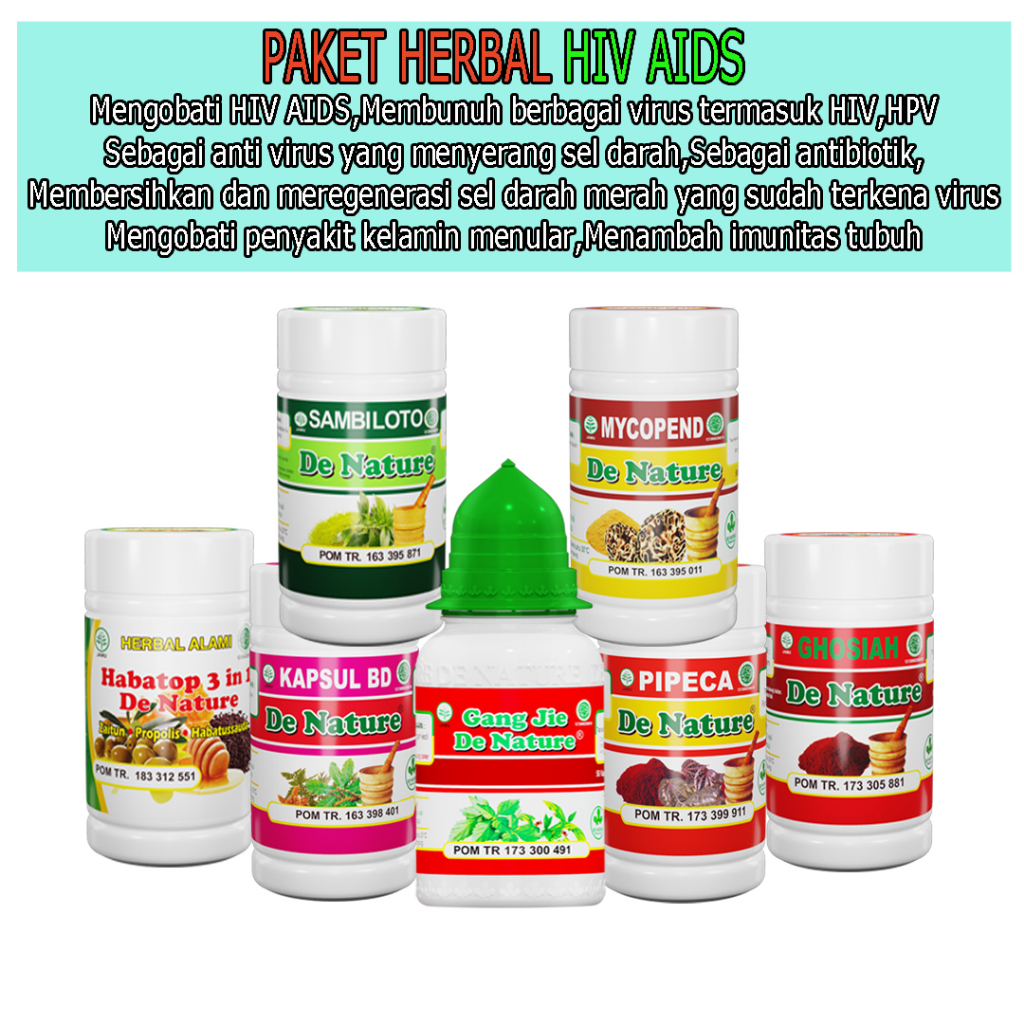 Obat Sembuh HIV AIDS Infeksi HIV AIDS Obat Virus AIDS Mengobati HIV AIDS Mencegah HIV AIDS AMPUH Her