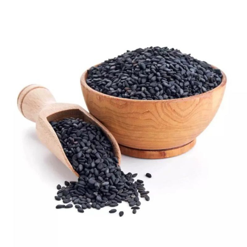 Wijen Hitam - Black Sesame Seeds 1kg 500g 250g 100g