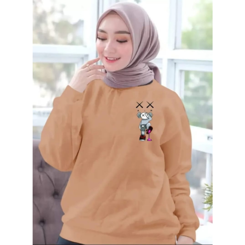 BISA COD_BAJU ATASAN TRENDY RIA GIRL-BAJU DISTRO CEWEK KEREN LENGAN PANJANG MASA KINI DAN TERLARIS