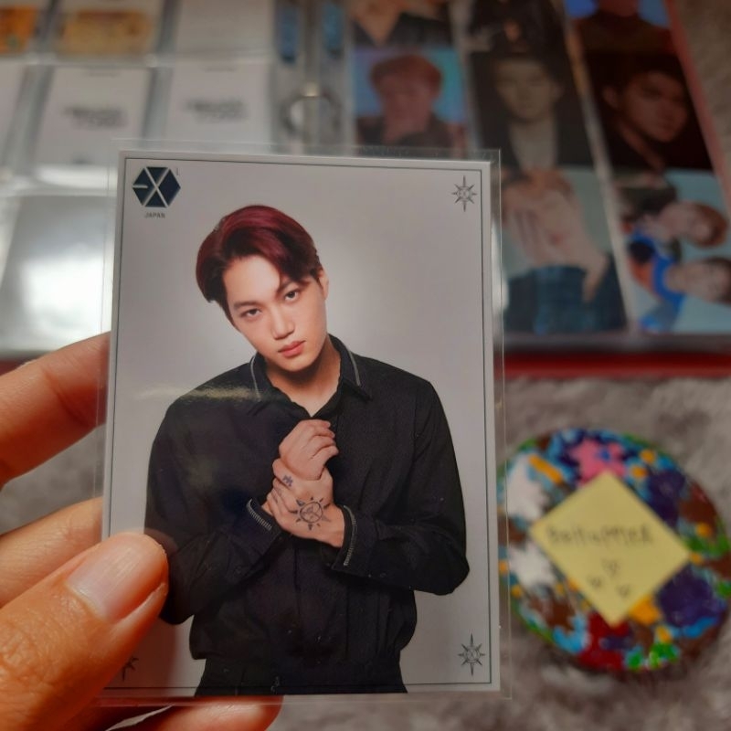 READYSTOCK | EXO KAI EXPLORATION JAPAN FC PHOTOCARD OFFICIAL