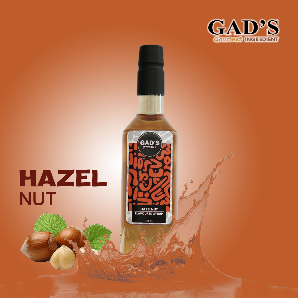 

Syrup Hazelnut Gad's Gourmet 750ml