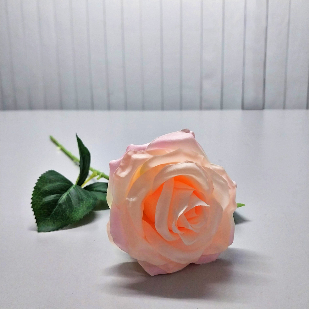 Bunga Mawar Hias Palsu Bunga Mawar Tangkai Buatan Artificial Flower Mini Rose Dekorasi Rumah PBP120