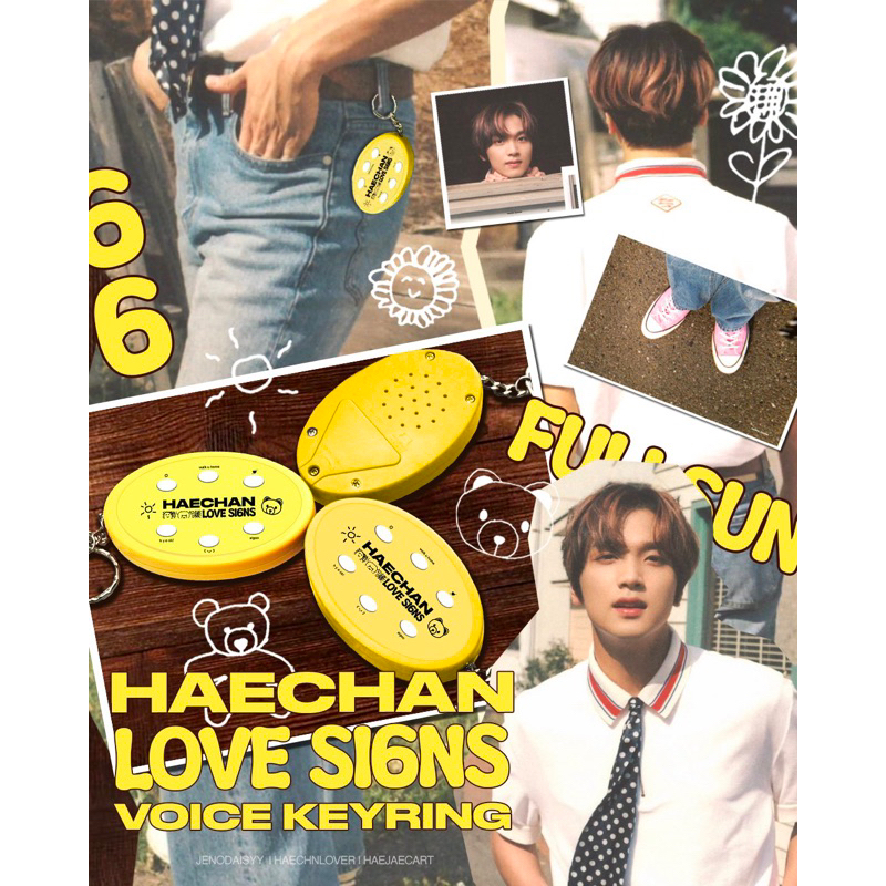 baca deskripsi  HAECHAN VOICE KEYRING NCT