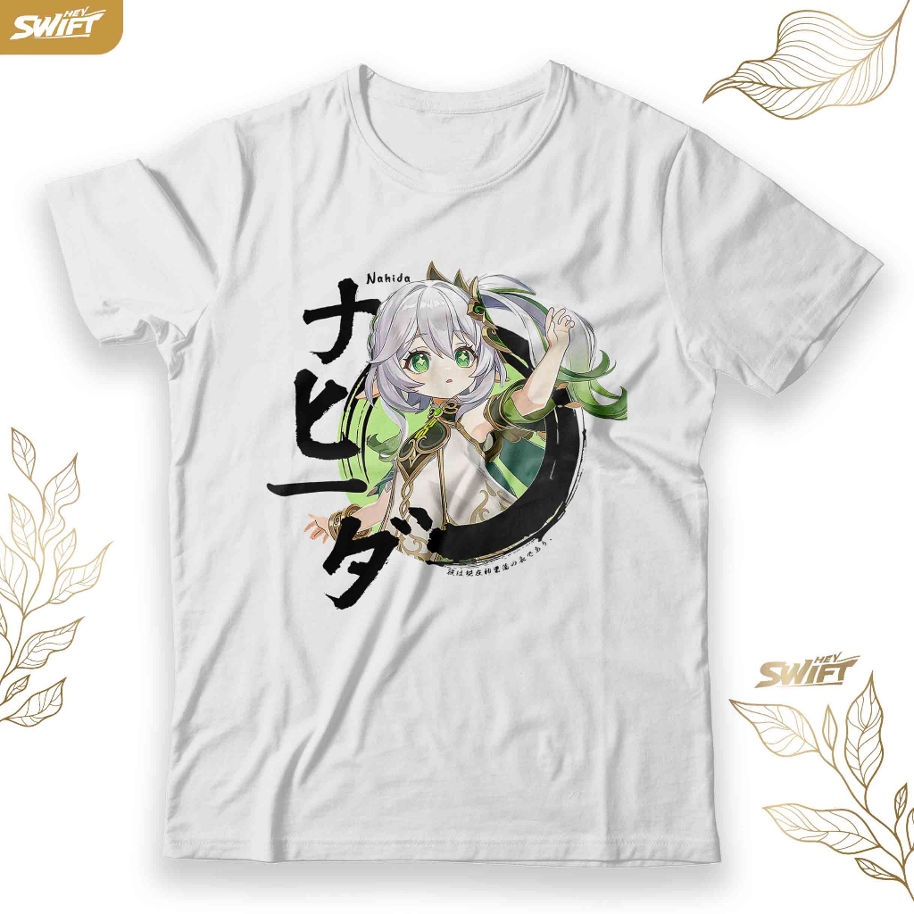KAOS Genshin Impact Nahida TSHIRT BAJU DISTRO