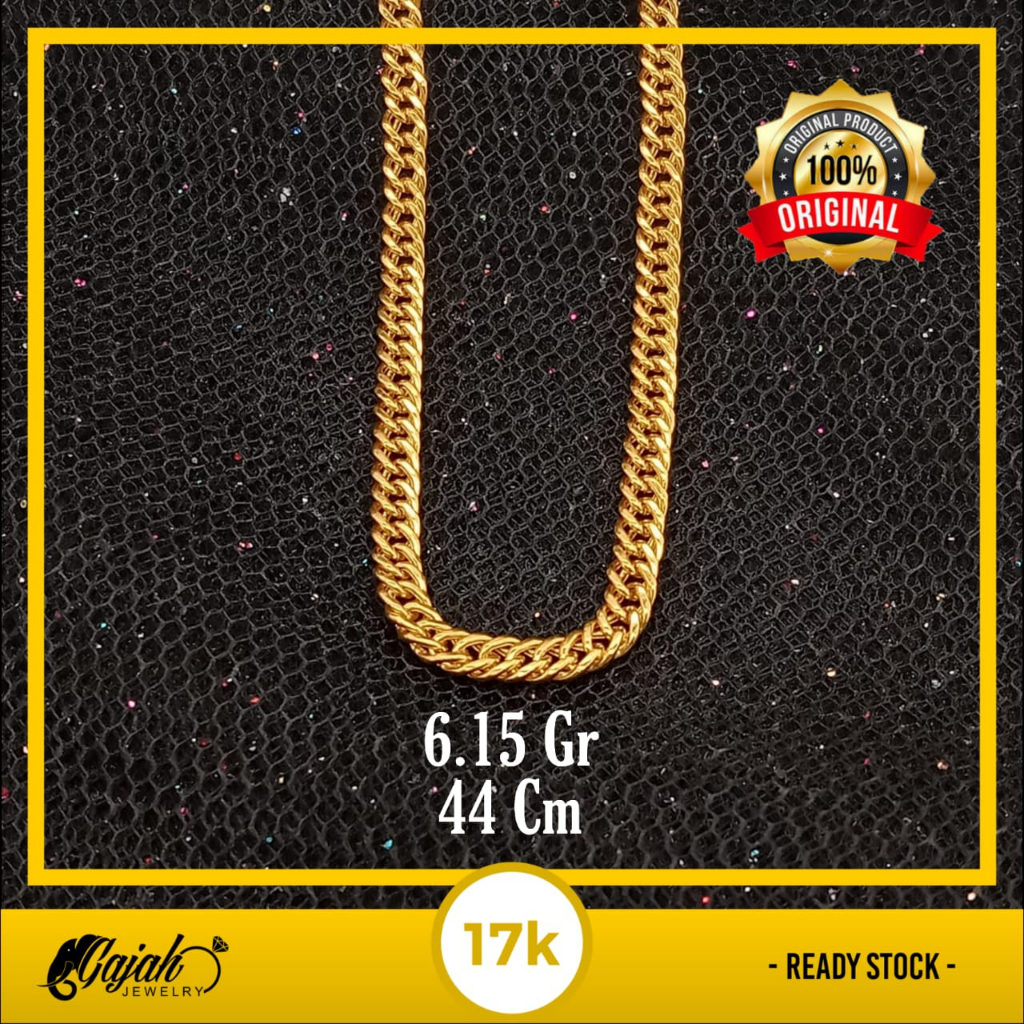 Kalung Emas 17K - 6.15 Gr Kadar 750 - 4917