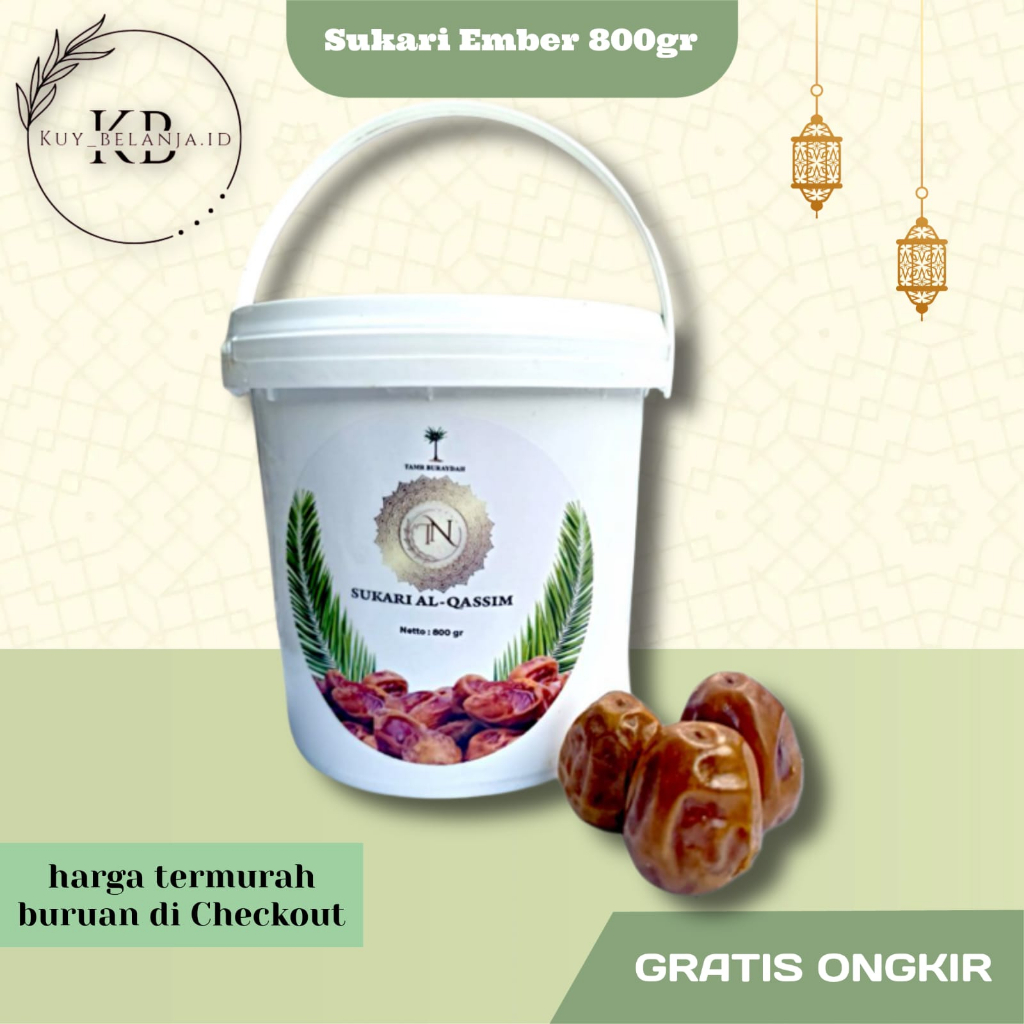 

SUKARI EMBER 800gr / SUKARI AL-QASSIM/ KEMASAN EMBER HARGA TERMURAH!!