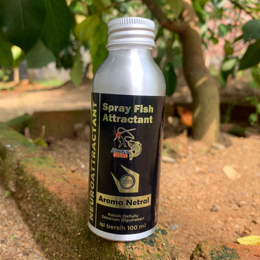 Neuroattractant Spray Fish Attractant Ikan Umpan Pancing Asli Original Semprot, Untuk Semua Jenis Ikan, Semua Jenis Media, Rawa, Laut, Kolam, Galatama, Galapung, Sungai DLL