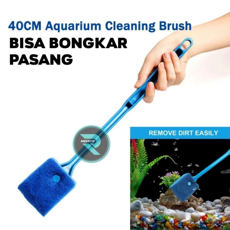 scraper aquarium premium pembersih kaca aquarium